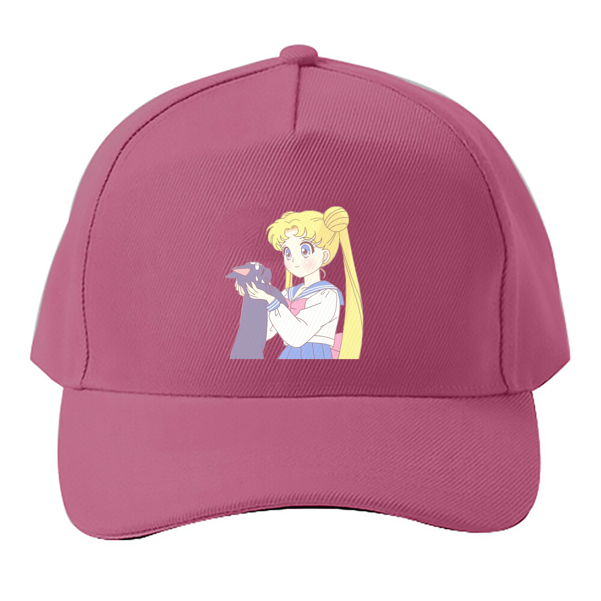 （画像用） 美少女戦士セーラームーン 愛野 美奈子 あいの みなこ Sailor Moon Aino Minako ベースボールキャップ 綿100％ 男女兼用 帽子 スポーツ